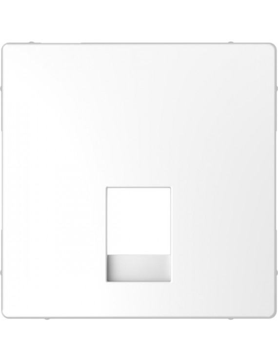 Schneider MTN4215-6035 MERTEN D-Life RJ11/RJ12 aljzatokhoz lótuszfehér fedlap