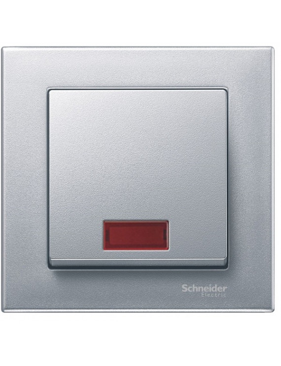 Schneider MTN433860 MERTEN System-M szimbólumokhoz alumínium billentyű