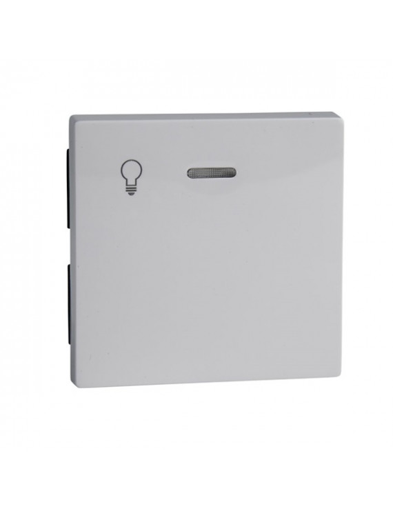 Schneider MTN435925 MERTEN System-M lámpajellel/jelzőfényes funkciókhoz/aktív fehér antibakteriális billentyű