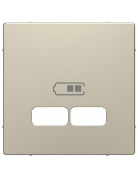 Schneider MTN4367-6033 MERTEN D-Life szahara USB töltő burkolat