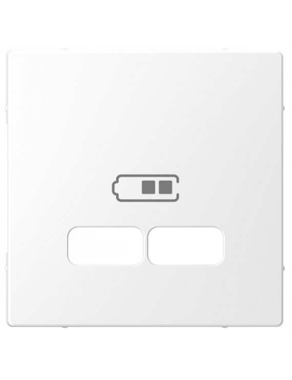 Schneider MTN4367-6035 MERTEN D-Life lótuszfehér USB töltő burkolat