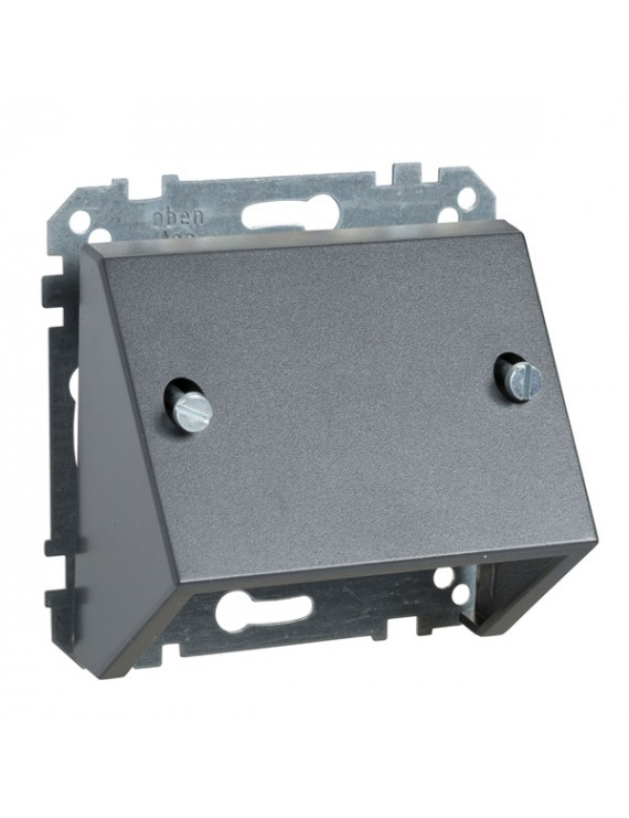 Schneider MTN464614 MERTEN System-M kommunikációs betétekhez/antracit fedél