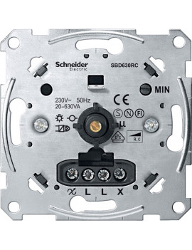 Schneider MTN5137-0000 MERTEN kapacitív terhelésekhez/20-630 W forgatógombos fényerőszabályzó
