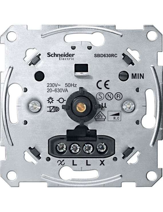 Schneider MTN5137-0000 MERTEN kapacitív terhelésekhez/20-630 W forgatógombos fényerőszabályzó