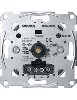 Schneider MTN5139-0000 MERTEN 20-600 W univerzális forgatógombos fényerőszabályzó