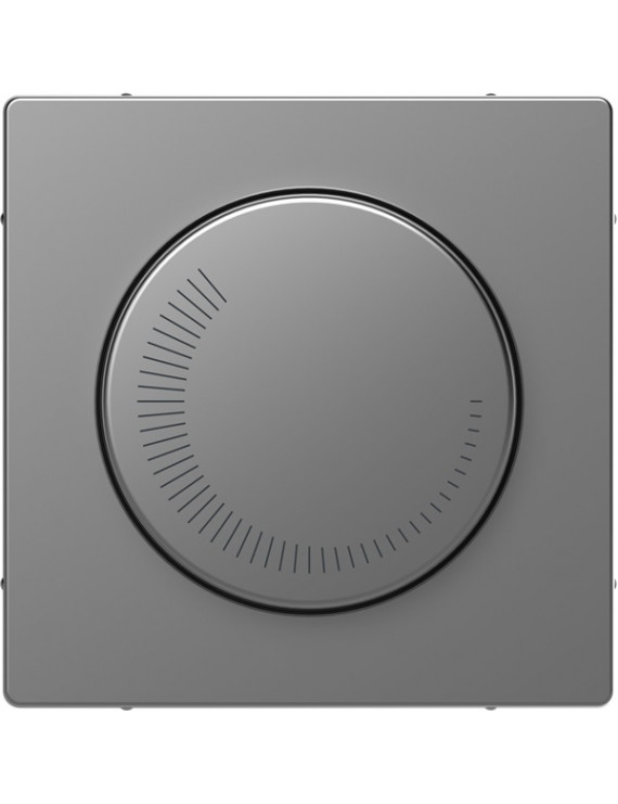 Schneider MTN5251-6036 MERTEN D-Life ventilátorszabályzóhoz/ acél forgatógombos burkolat