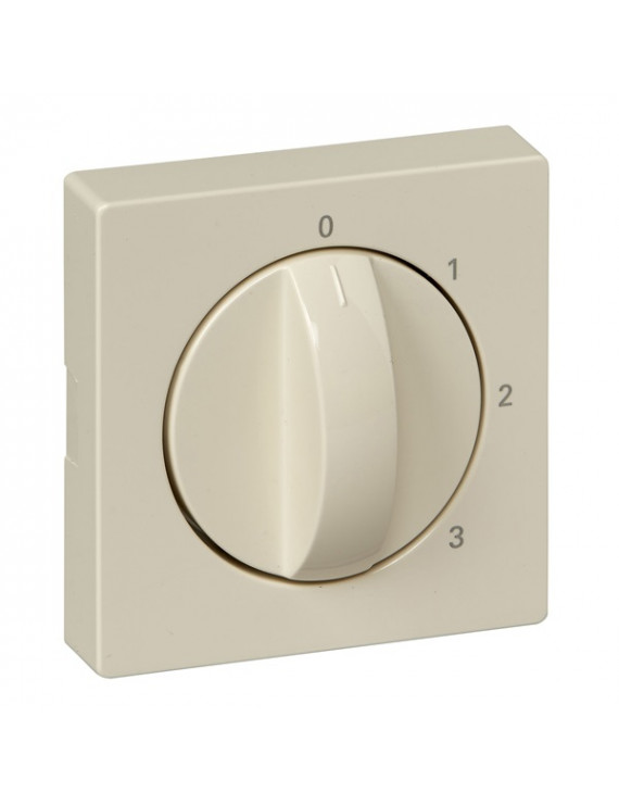 Schneider MTN567244 MERTEN System-M 3 állású forgatógombos kapcsolóhoz/krém fedlap