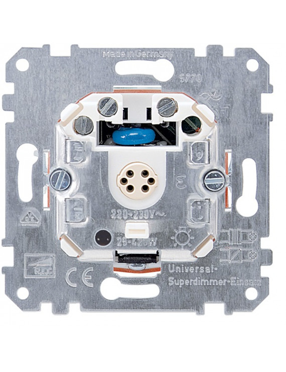 Schneider MTN577099 MERTEN 25-420 VA univerzális nyomógombos fényerőszabályzó
