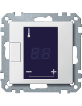 Schneider MTN5775-0319 MERTEN System-M érintőképernyős termosztáthoz/polárfehér fedlap