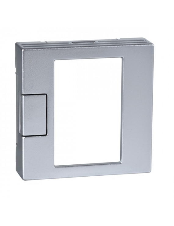 Schneider MTN5775-0460 MERTEN System-M érintőképernyős termosztáthoz/alumínium fedlap