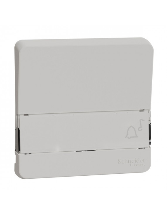 Schneider MUR39203 MUREVA Styl jelzőfényes cimketartóval/polárfehér billentyű