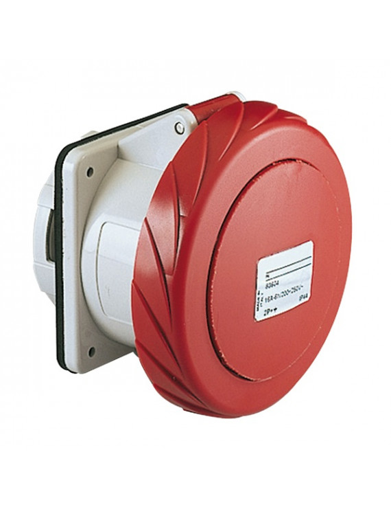 Schneider PKF16G735 PRATIKA 3P+N+F/6h/16A/415V/IP67/csavaros/panelre szerelhető döntött aljzat