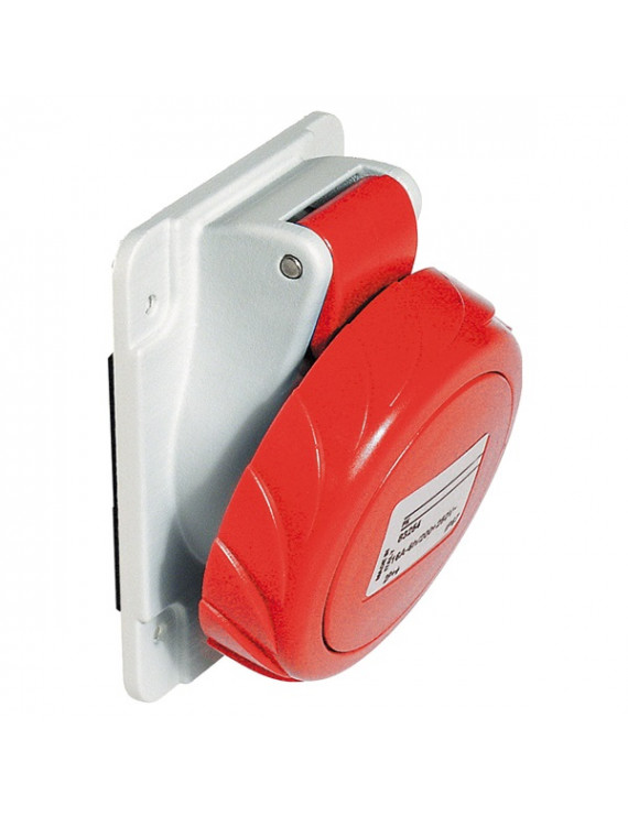 Schneider PKF32F735 PRATIKA 3P+N+F/6h/32A/415V/IP67/csavaros/panelre szerelhető döntött aljzat