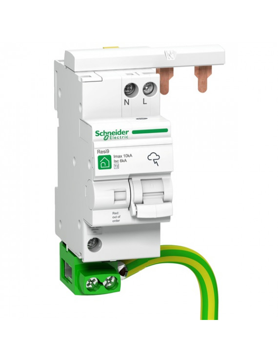 Schneider R9L16610 RESI9 QUICK PF 10kA 1P-N túlfeszültség-korlátozó