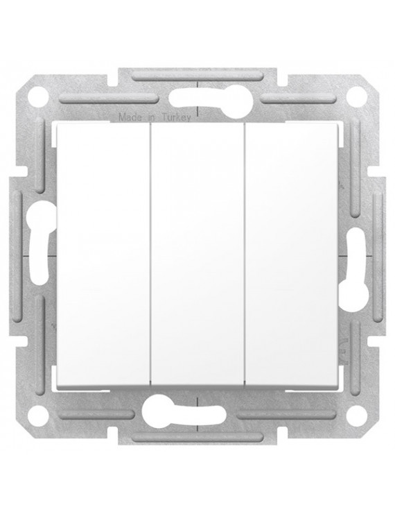 Schneider SDN0300621 SEDNA fehér hármas kapcsoló