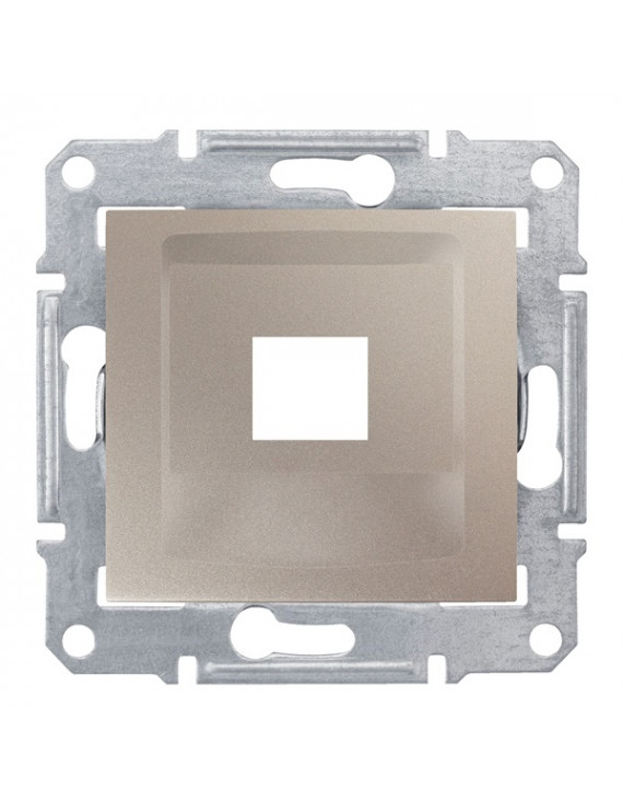 Schneider SDN4300468 SEDNA RDM betétekhez titánium 1xRJ45 adapter