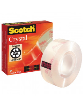 Scotch Crystal Clear 19mmx33m ragasztószalag
