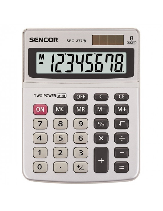Sencor SEC 377/8 Asztali számológép