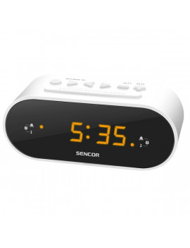 Sencor SRC 1100 W fehér rádiós ébresztőóra