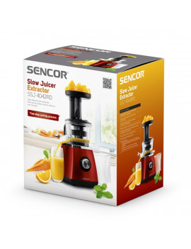 Sencor SSJ 4042RD Slow Juicer piros-fekete gyümölcsprés