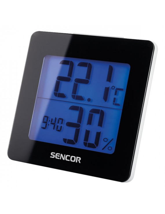 Sencor SWS 1500 B fekete időjárás állomás