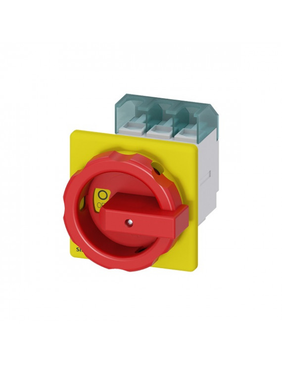 Siemens 3LD2555-0TK53 63A/690V 400V/22KW vész főkapcsoló