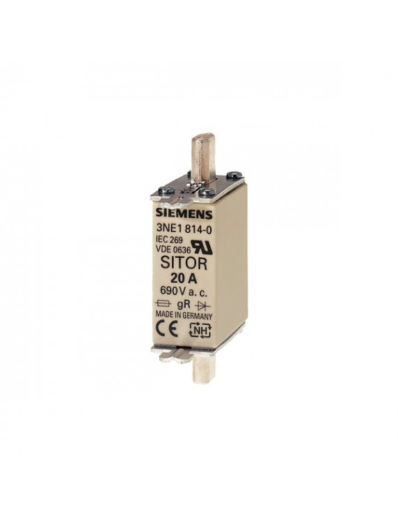 Siemens 3NE1817-0 SITOR 50A 690V A.C. GS félvezető-biztosítékbetét