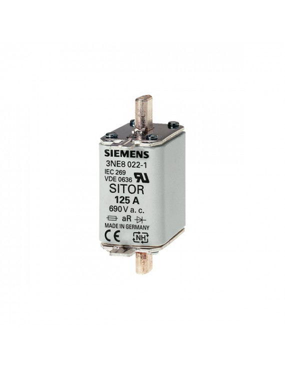 Siemens 3NE8017-1 SITOR 50A 690VA.C. GR félvezető-biztosítékbetét