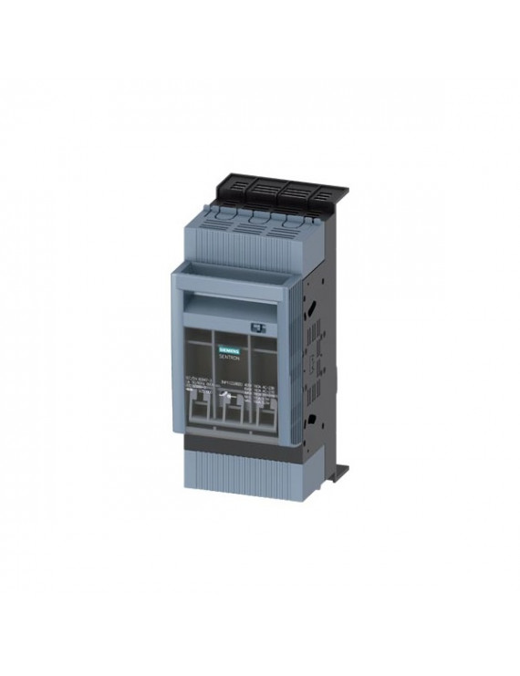 Siemens 3NP1123-1BB20 3P NH000 160A 40mm sínhez keretes csatlakozóvalakozóval szakaszolókapcsoló-biztosító