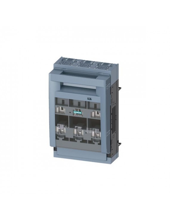 Siemens 3NP1143-1BC10 3P NH1 250A 60mm sínhez lapos csatlakozóval szakaszolókapcsoló-biztosító
