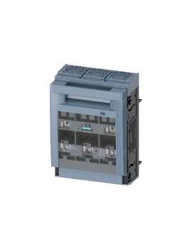 Siemens 3NP1153-1BC10 3P NH2 400A 60mm sínhez lapos csatlakozóval szakaszolókapcsoló-biztosító