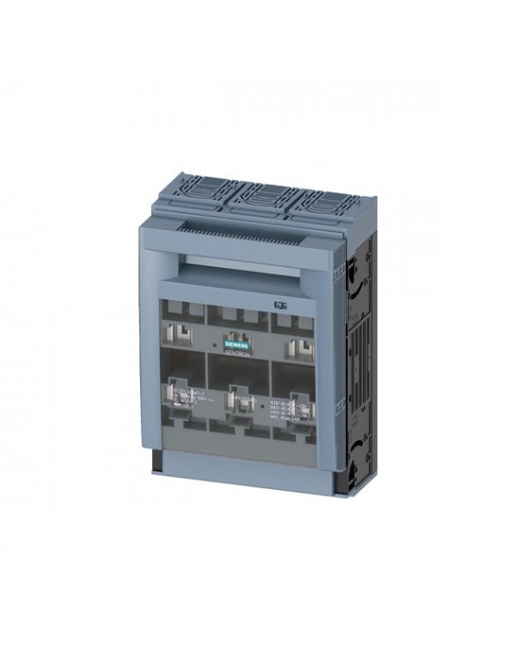 Siemens 3NP1153-1DA10 3P NH2 400A szerelőlapra lapos csatlakozóval szakaszolókapcsoló-biztosító