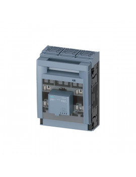 Siemens 3NP1153-1DA12 3P NH2 400A szerelőlapra lapos csatlakozóval EFM 10 szakaszolókapcsoló-biztosító