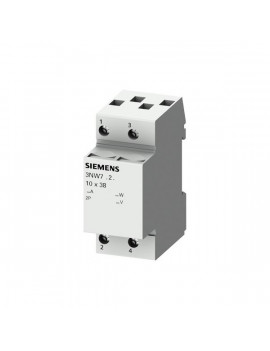 Siemens 3NW7023 32A 2PIG hengeres biztosíték aljzat