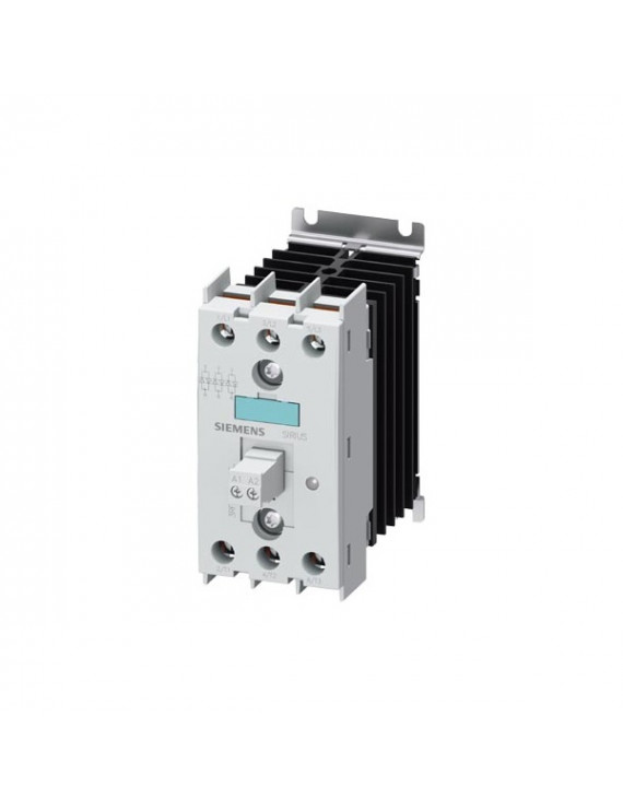 Siemens 3RF2410-1AC453RF2 AC 51/10A/40°C48-600V/4-30 V DC 3 fázis vezérelt csavaros csatlakozás 1200V szilárdtest relé