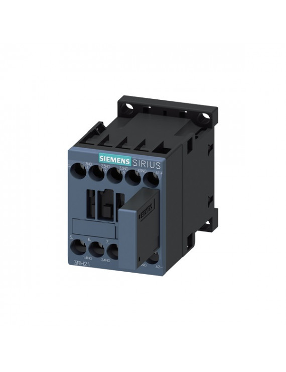 Siemens 3RH2140-1WB40 4NO DC24V Túlfeszültség levezető varisztorral relé