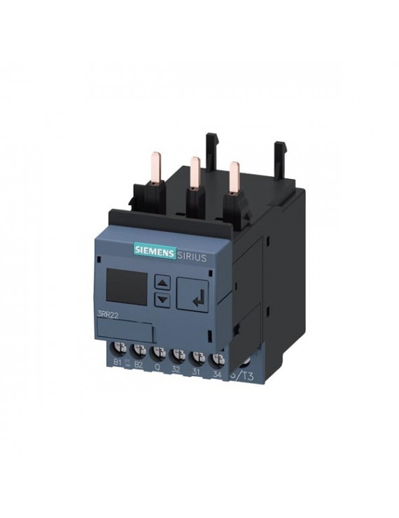 Siemens 3RR2242-1FA30 S0 STANDARD 24V UC csavaros áram figyelő relé