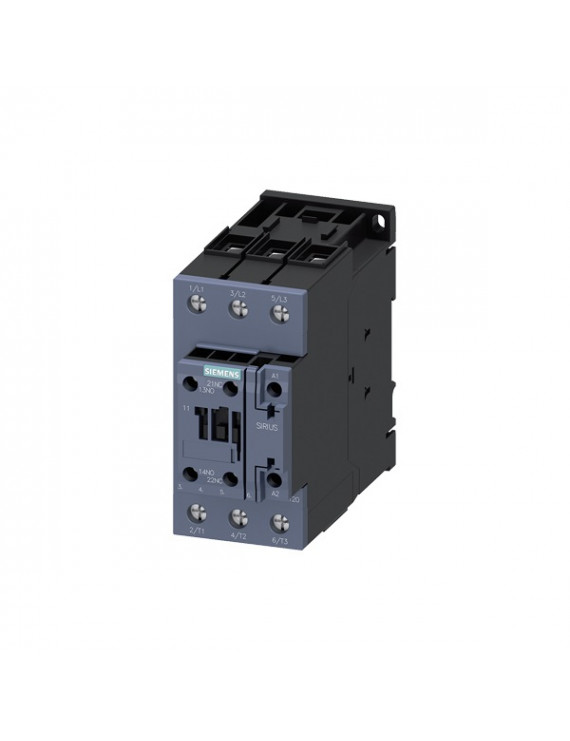 Siemens 3RT2035-1AK60 18.5KW1NO+1NC110V 50HZ/120V 60HZ mágneskapcsoló