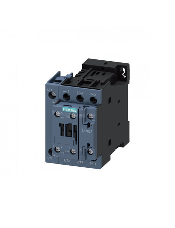 Siemens 3RT2325-1BB40 AC1: 35A 24V DC 4NO mágneskapcsoló