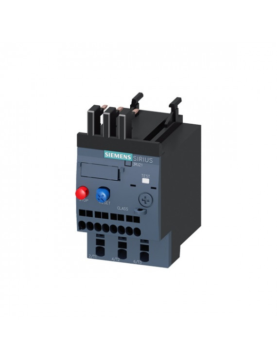 Siemens 3RU2116-1EC0 2.8 - 4.0 A CLASS 10 S00 húzórugós termikus túlterhelés relé