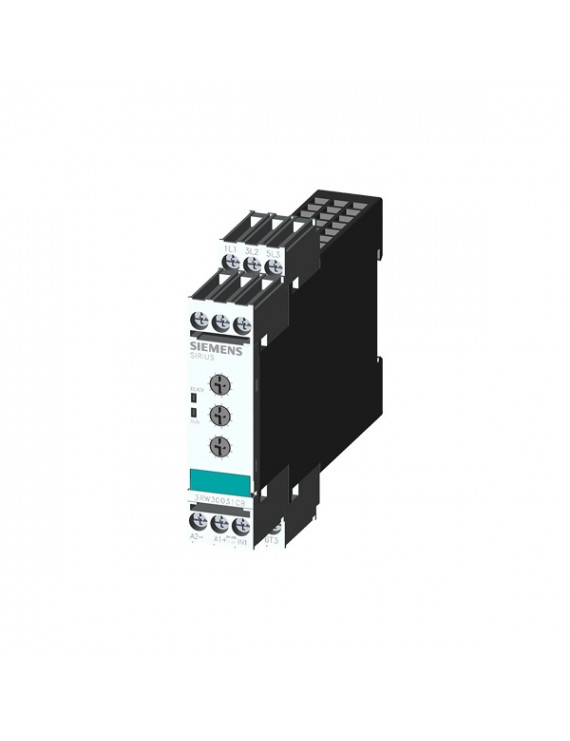Siemens 3RW3003-1CB54 3RW30 22,5mm 3A 400V 24-230V csavaros lágyindító