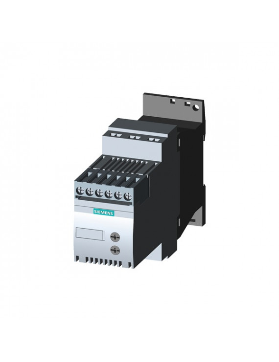 Siemens 3RW3016-1BB14 3RW30 S00 9A 480V 110-230V csavaros lágyindító