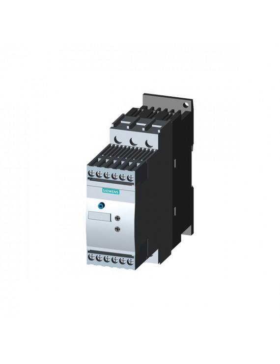 Siemens 3RW3027-1BB14 3RW30 S0 32A 480V 110-230V csavaros lágyindító
