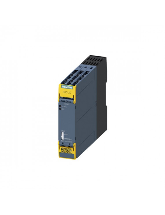 Siemens 3SK1111-1AW20 SIRIUS STANDARD relés kimenet 3NO+1NC 110-240V AC/DC csavaros biztonsági relé