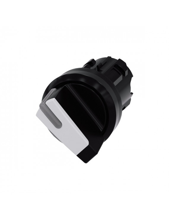 Siemens 3SU1002-2BC60-0AA0 IP69k/ O<I/ fehér/ pillanat működtetésű választó kapcsoló