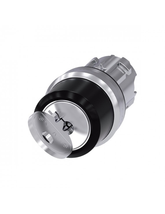 Siemens 3SU1050-4BC01-0AA0 fém RONIS O<I SB30 visszugró IP69k kulccsal működtethető kapcsoló