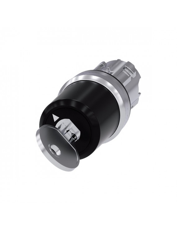 Siemens 3SU1050-5BF01-0AA0 fém CES O-I SSG10 reteszelő IP69k kulccsal működtethető kapcsoló