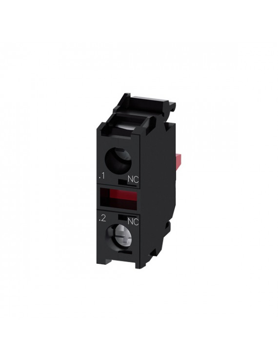 Siemens 3SU1400-1AA10-1CA0 csavaros 1NC érintkező modul