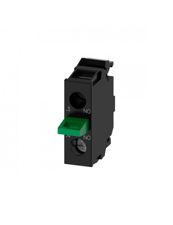 Siemens 3SU1400-2AA10-1BA0 csavaros 1NO IP69k tokozatba érintkező modul