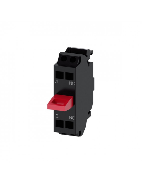 Siemens 3SU1400-2AA10-3CA0 húzórugós 1NC érintkező modul